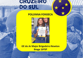 Parabéns a lobinha Pollyana Fonseca dos Santos