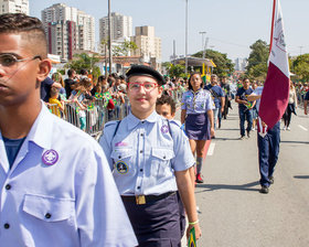 Desfile Cívico de 7 de Setembro - Av. Paulo Faccini - Bosque Maia - Dia 07/09/2019