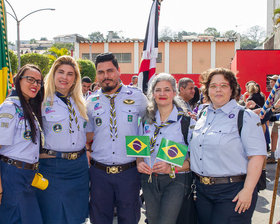 Desfile Cívico de 7 de Setembro - Av. Paulo Faccini - Bosque Maia - Dia 07/09/2019