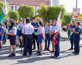 Desfile Cívico de 7 de Setembro - Av. Paulo Faccini - Bosque Maia - Dia 07/09/2019