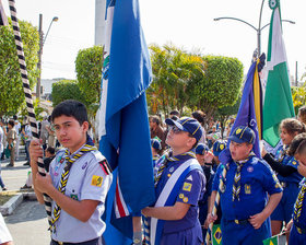 Desfile Cívico de 7 de Setembro - Av. Paulo Faccini - Bosque Maia - Dia 07/09/2019