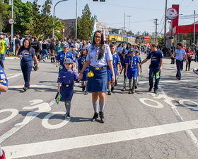 Desfile Cívico de 7 de Setembro - Av. Paulo Faccini - Bosque Maia - Dia 07/09/2019