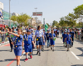 Desfile Cívico de 7 de Setembro - Av. Paulo Faccini - Bosque Maia - Dia 07/09/2019