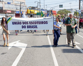 Desfile Cívico de 7 de Setembro - Av. Paulo Faccini - Bosque Maia - Dia 07/09/2019