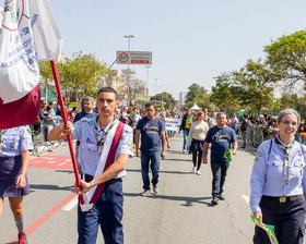 Desfile Cívico de 7 de Setembro - Av. Paulo Faccini - Bosque Maia - Dia 07/09/2019