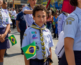 Desfile Cívico de 7 de Setembro - Av. Paulo Faccini - Bosque Maia - Dia 07/09/2019