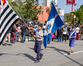 Desfile Cívico de 7 de Setembro - Av. Paulo Faccini - Bosque Maia - Dia 07/09/2019