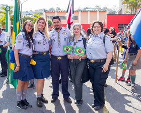 Desfile Cívico de 7 de Setembro - Av. Paulo Faccini - Bosque Maia - Dia 07/09/2019