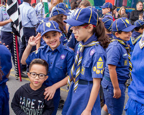 Desfile Cívico de 7 de Setembro - Av. Paulo Faccini - Bosque Maia - Dia 07/09/2019