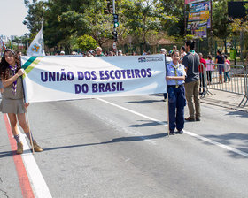 Desfile Cívico de 7 de Setembro - Av. Paulo Faccini - Bosque Maia - Dia 07/09/2019