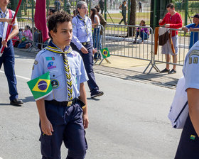 Desfile Cívico de 7 de Setembro - Av. Paulo Faccini - Bosque Maia - Dia 07/09/2019