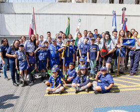 Desfile Cívico de 7 de Setembro - Av. Paulo Faccini - Bosque Maia - Dia 07/09/2019