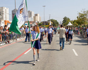 Desfile Cívico de 7 de Setembro - Av. Paulo Faccini - Bosque Maia - Dia 07/09/2019