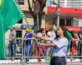 Desfile Cívico de 7 de Setembro - Av. Paulo Faccini - Bosque Maia - Dia 07/09/2019