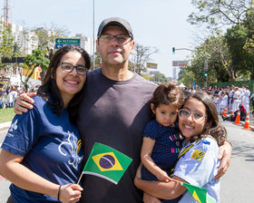 Desfile Cívico de 7 de Setembro - Av. Paulo Faccini - Bosque Maia - Dia 07/09/2019