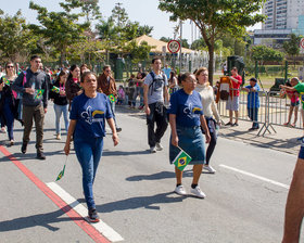 Desfile Cívico de 7 de Setembro - Av. Paulo Faccini - Bosque Maia - Dia 07/09/2019