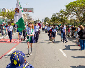 Desfile Cívico de 7 de Setembro - Av. Paulo Faccini - Bosque Maia - Dia 07/09/2019