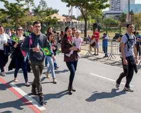 Desfile Cívico de 7 de Setembro - Av. Paulo Faccini - Bosque Maia - Dia 07/09/2019