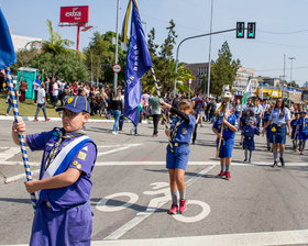 Desfile Cívico de 7 de Setembro - Av. Paulo Faccini - Bosque Maia - Dia 07/09/2019