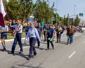 Desfile Cívico de 7 de Setembro - Av. Paulo Faccini - Bosque Maia - Dia 07/09/2019