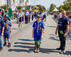 Desfile Cívico de 7 de Setembro - Av. Paulo Faccini - Bosque Maia - Dia 07/09/2019