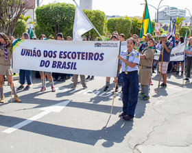 Desfile Cívico de 7 de Setembro - Av. Paulo Faccini - Bosque Maia - Dia 07/09/2019