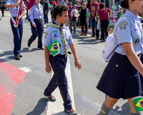 Desfile Cívico de 7 de Setembro - Av. Paulo Faccini - Bosque Maia - Dia 07/09/2019