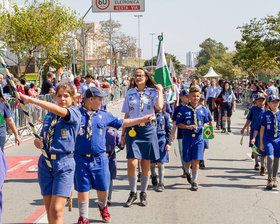 Desfile Cívico de 7 de Setembro - Av. Paulo Faccini - Bosque Maia - Dia 07/09/2019