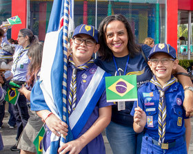 Desfile Cívico de 7 de Setembro - Av. Paulo Faccini - Bosque Maia - Dia 07/09/2019