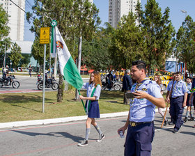 Desfile Cívico de 7 de Setembro - Av. Paulo Faccini - Bosque Maia - Dia 07/09/2019