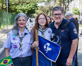 Desfile Cívico de 7 de Setembro - Av. Paulo Faccini - Bosque Maia - Dia 07/09/2019