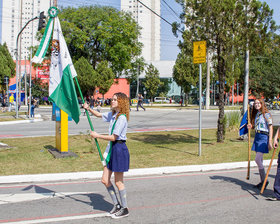 Desfile Cívico de 7 de Setembro - Av. Paulo Faccini - Bosque Maia - Dia 07/09/2019