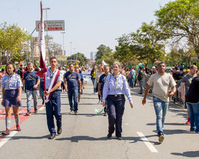 Desfile Cívico de 7 de Setembro - Av. Paulo Faccini - Bosque Maia - Dia 07/09/2019